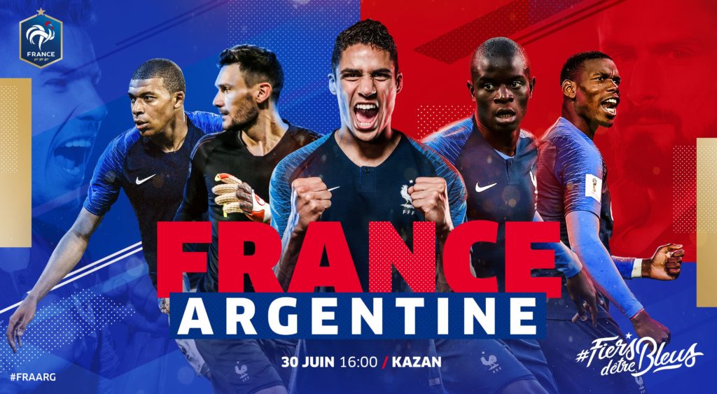 Photo Souvenir Coupe Du Monde FIFA 2018 – France Vs Croatie – Format A4