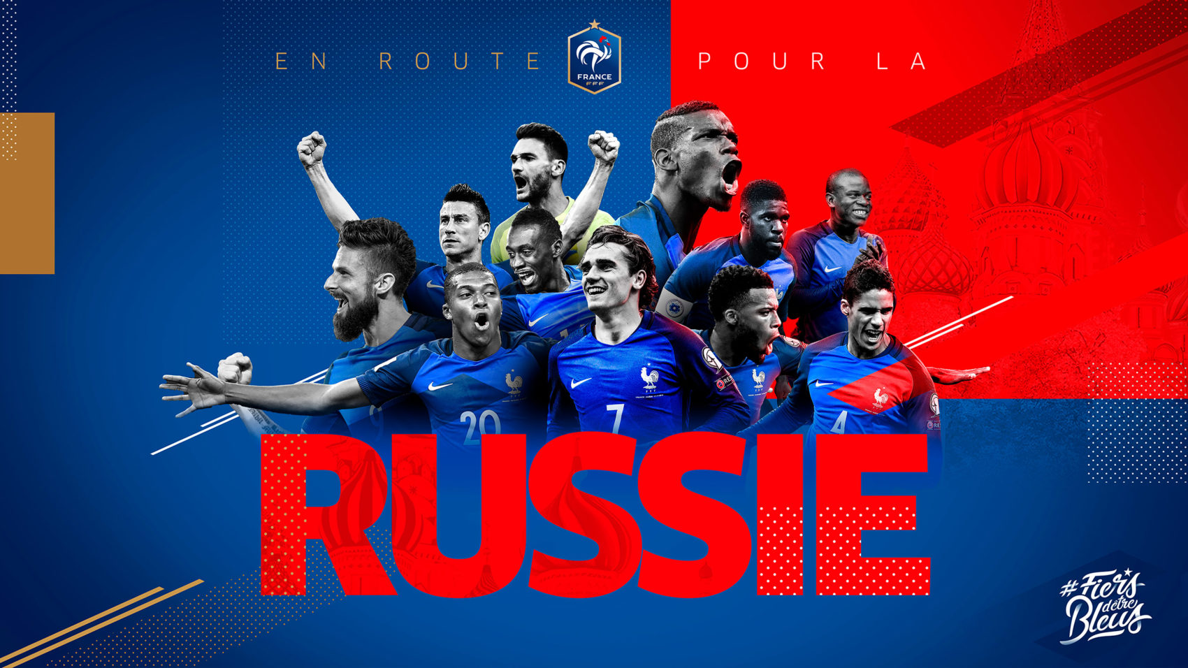 Fff 2018 Fifa World Cup Russia Mobilization Campaign For The French National Team Lafourmi Sport Entertainment Communications Agency