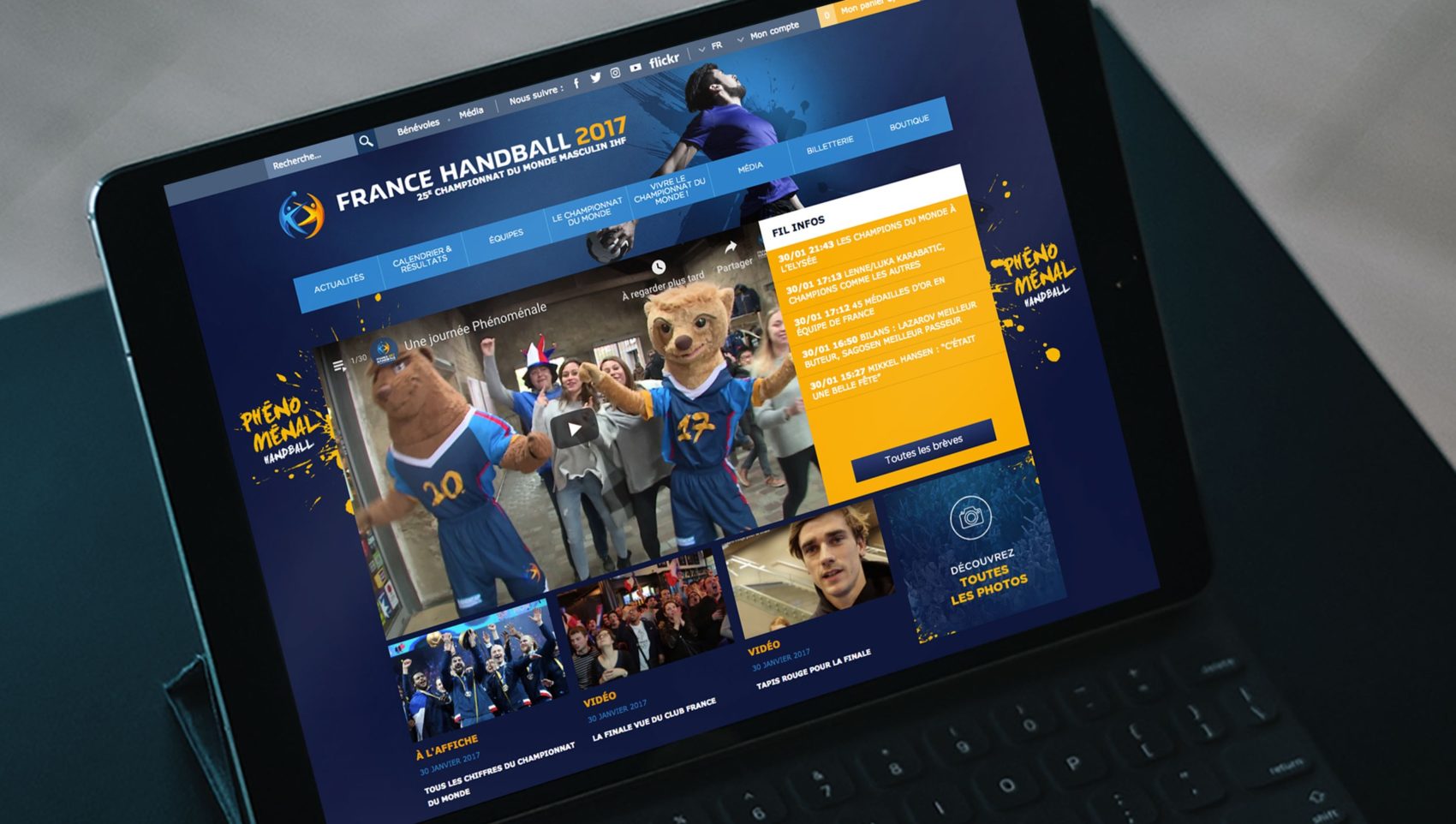 Projet_France_Handball_2017_site_web_website